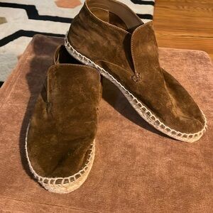 Vince Suede Ronan Espadrilles Chukka Slip-On